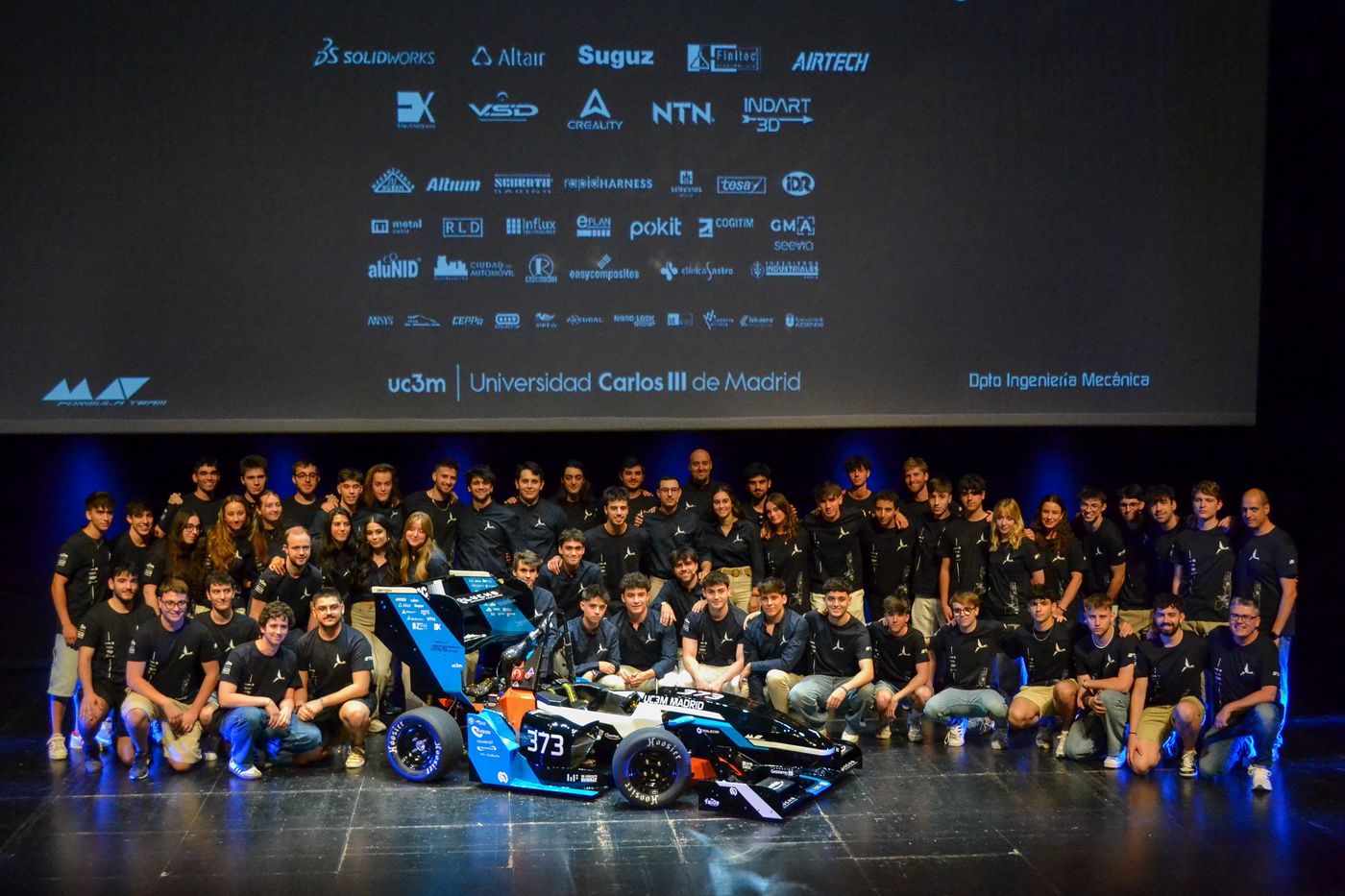 Presentación del MFT04 de MAD Formula Team, con la colaboración de Ciudad del Automóvil