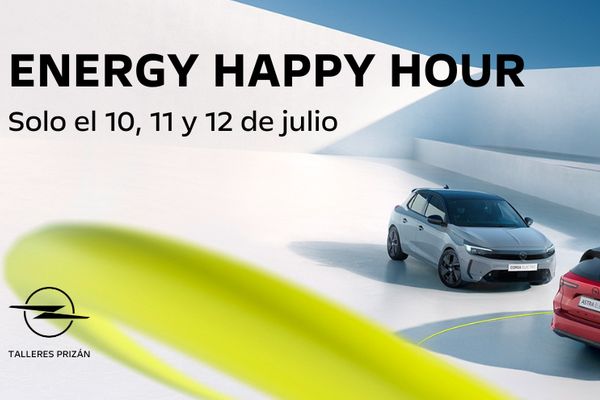 ¡Ven a la Opel Energy Happy Hour de TALLERES PRIZÁN!
