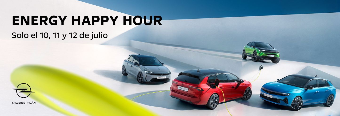 ¡Ven a la Opel Energy Happy Hour de TALLERES PRIZÁN!